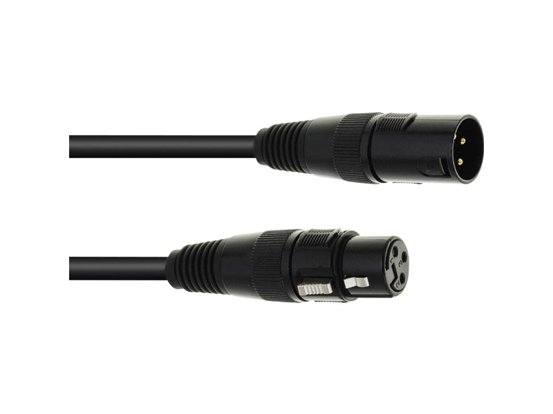 Eurolite DMX Forbindelsesledning [1x XLR-stik 3-polet - 1x XLR-stik 3-polet] 20 m