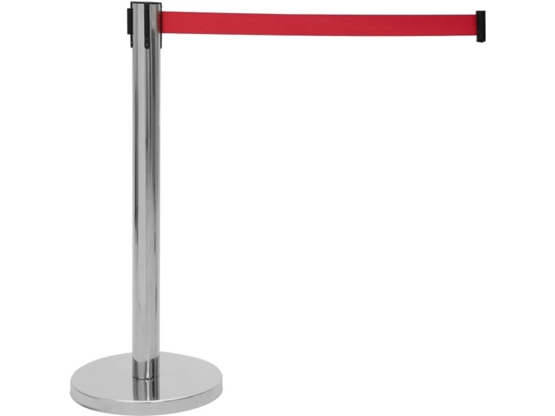 Eurolite Barrier System with Retractable red Belt