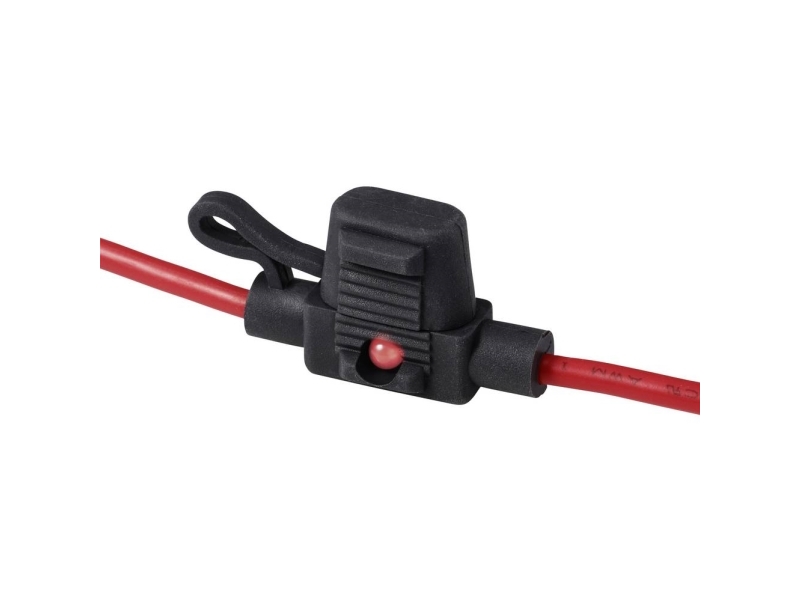 Tru Components Sicherungsflachsteckhalter Flachsicherung Mini 30 A 3,31 Mm² 1 Stk