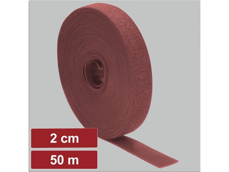 Electronic Garage EG25CA131 kardborreband för montering statisk loop (L x B) 50 m x 2 cm röd 50 m | EL Artiklar - Vägar & tillägg - Övriga | GameStuff