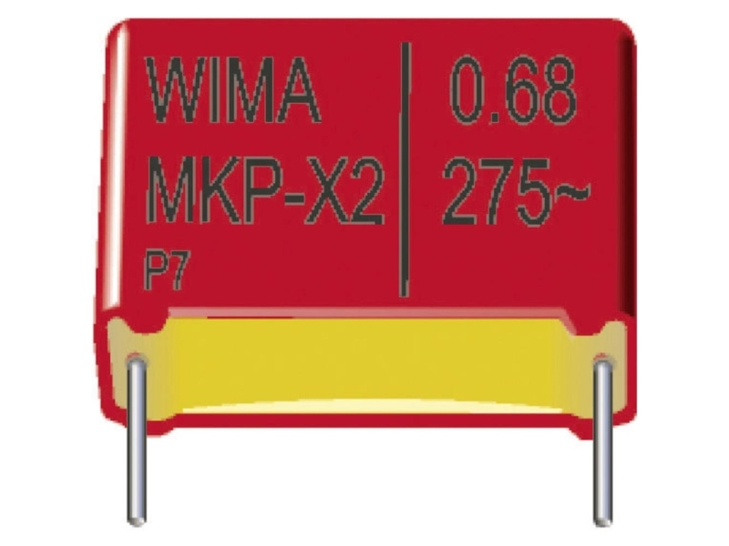 Wima MKP1F043307E00KSSD 1 stk MKP filmkondensator 3,3 µF 250 V/DC 10 % 37,5 mm (L x B x H) 41,5 x 17 x 29 mm Bulk