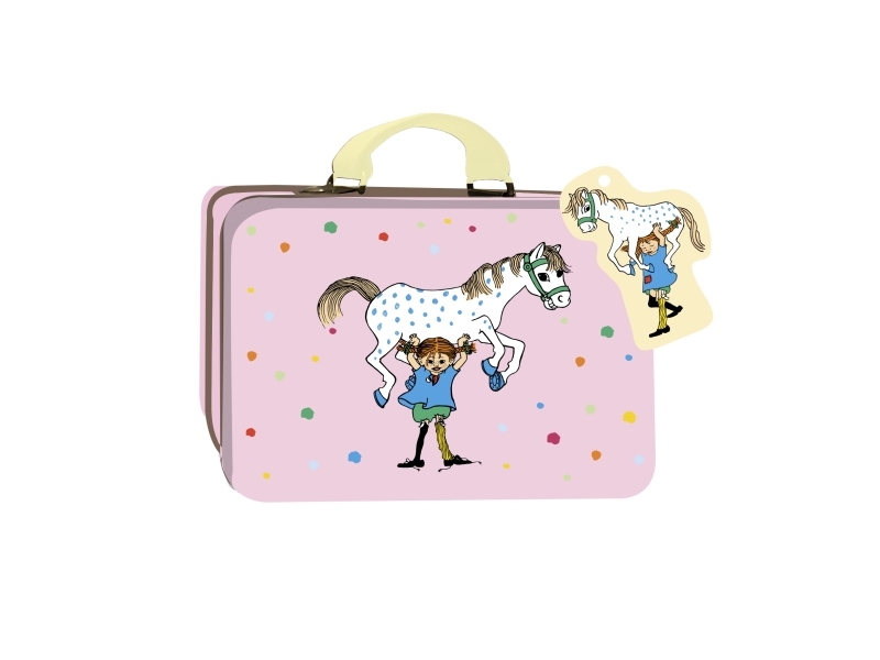 Pippi - Lille tin kuffert - Pink