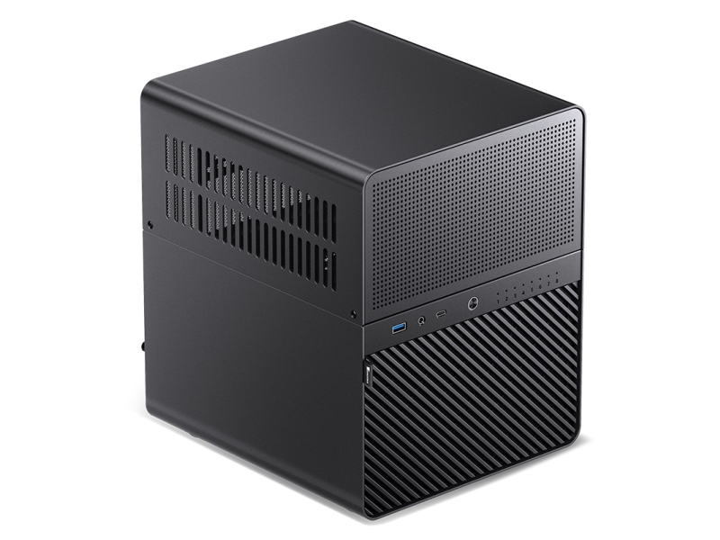 Jonsbo N3, Mini Tower, Pc, Sort, Itx, Aluminium, Stål, 13 Cm
