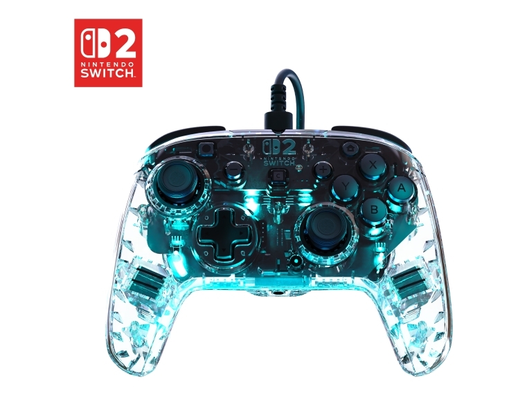 Turtle Beach TBC-8004-95, Gamepad, Nintendo Switch, Nintendo Switch 2, Nintendo Switch OLED, Tilbageknap, D-måtte, Rød/grøn/blå, Ledningsført, USB