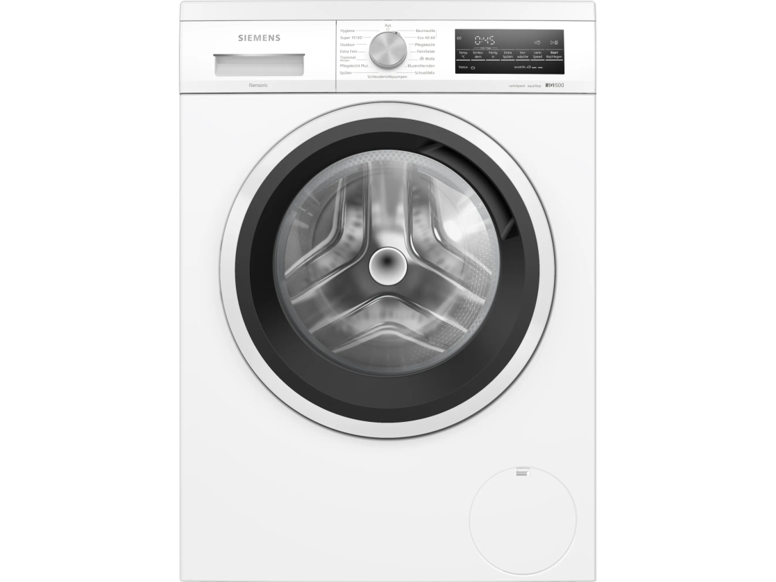 Siemens iQ500 WU14UT42, Front-læsning, 9 kg, B, 71 dB, 1400 rpm, A