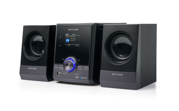 Muse M-50 DBT, Hemmaljud midisystem, Svart, 1 diskar, Topp, 30 W, 2-vägs | TV, Ljud & Bild - Stereo - Mikro & Mini stereo | GameStuff
