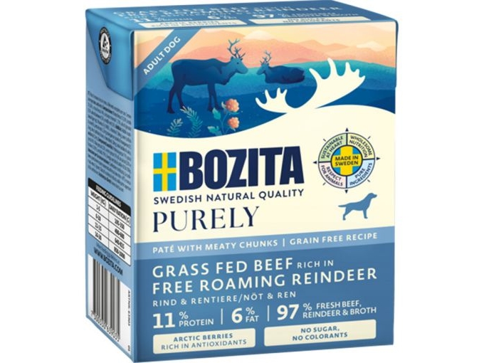 BOZITA Purely beef med rensdyrkød 370g