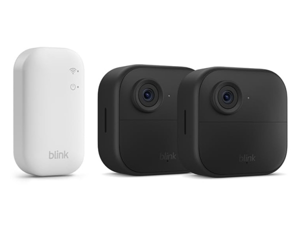 Blink B0dhlv74ds, Ip-Sikkerhedskamera, Udendørs, Trådløs, Væg, Sort, Terning