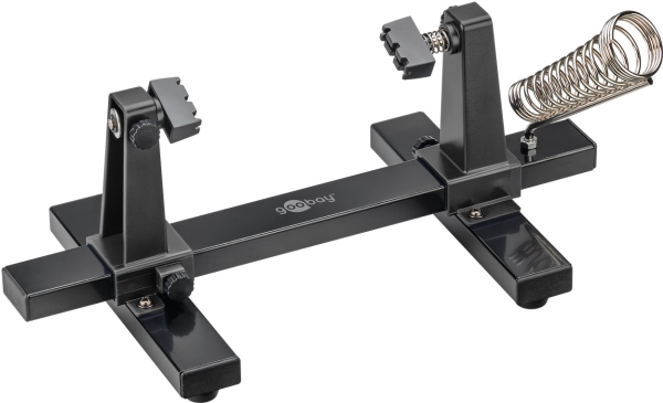 Goobay 76559, PCB-holder, Universel, Sort, 360°, 1 stk, 305 mm