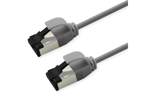 Roline 21.15.3403, 3 M, Cat8.1, S/Ftp (S-Stp), Rj-45, Rj-45, Grå