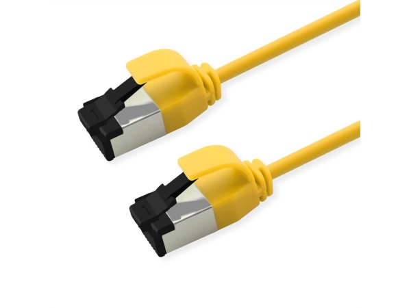 Roline 21.15.3423, 3 M, Cat8.1, S/Ftp (S-Stp), Rj-45, Rj-45, Gul