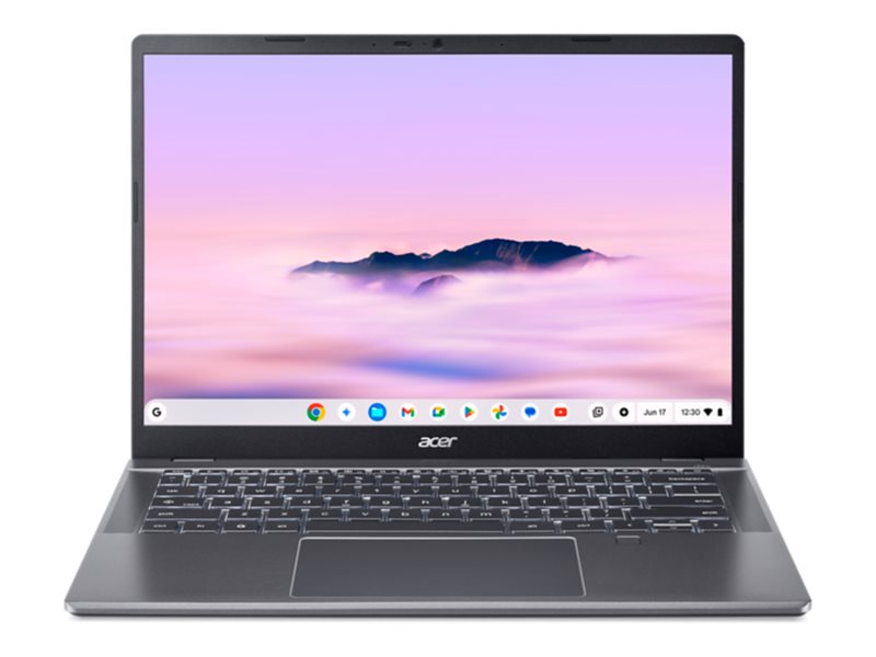 Acer Chromebook Plus 514 CBE594-2LT-TCO - Intel Core 5 - 120U / upp till 5 GHz - Chrome OS - Intel Graphics - 16 GB RAM - 256 GB SSD 3D TLC (Triple-level Cell) - 14 pekskärm 1920 x 1200 - Wi-Fi 7 - 4G LTE - stålgrå - kbd: Nordisk | Datorer & Surfplattor - Bärbar dator | GameStuff