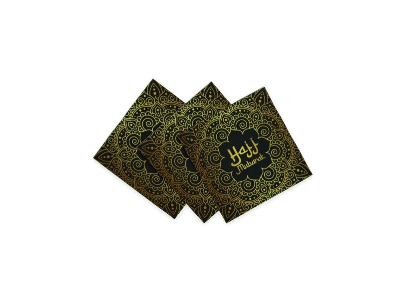 Hajj Mubarak Servietten, 33X33 Cm