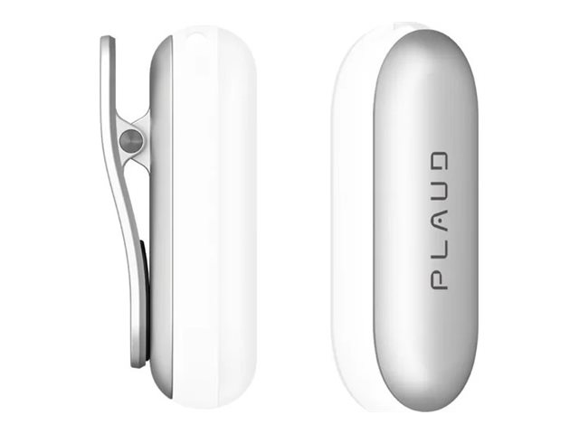 PLAUD NotePin - Monteringssæt for digital stemmeoptager - måne-sølv - for NotePin