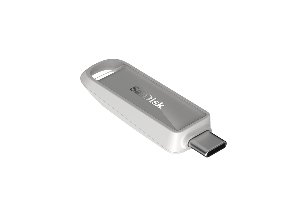 Sandisk Phone Drive - Usb Flashdrive - 128 Gb - Usb-C 3.2 Gen 1 - Arktisk Hvid