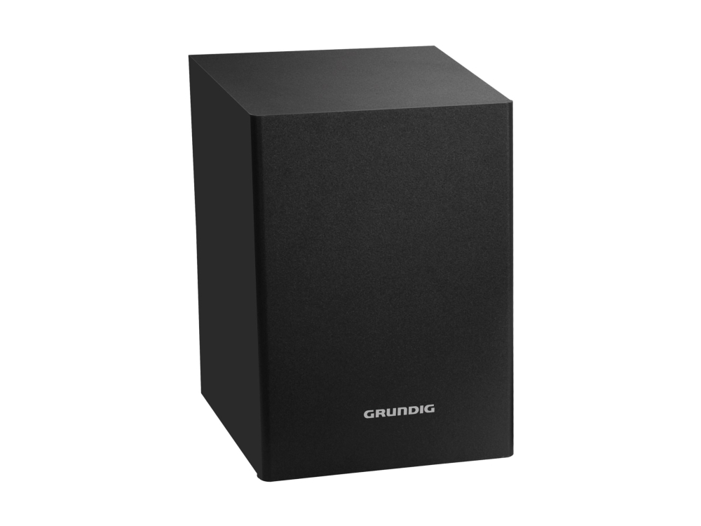 Grundig DSB 995 - Lydbarsystem - til TV - 2.1-kanal - trådløs - Bluetooth - 220 Watt (Total) - sort