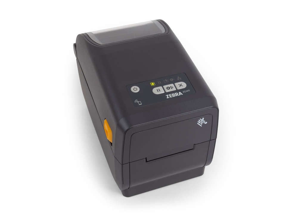 Zebra Zd411t - Etiketprinter - Termo Transfer - Rulle(5,7 Cm) - 203 Dpi - Op Til 152 Mm/Sek. - Usb 2.0, Usb Vært, Bluetooth 4.1, Wi-Fi(Ac)