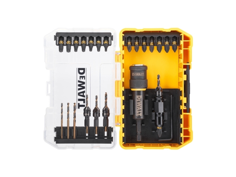 DeWALT DT70779T-QZ, Phillips, Stjerneskruetrækker, Torx, PH 1, PH 2, PZ 2, T15, T20, T25, T30