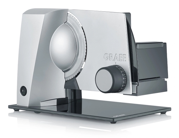 Graef STYLE S12005, Elektrisk, 2 cm, Svart, Silver, Metall, 22,5 cm, 17 cm | Köksapparater - Köksmaskiner - Skärmaskin | GameStuff