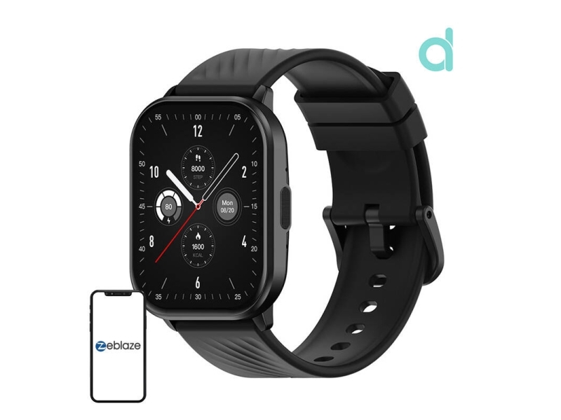 Zeblaze Gts 3 Smartwatch Black (Gts 3 Jet Black)