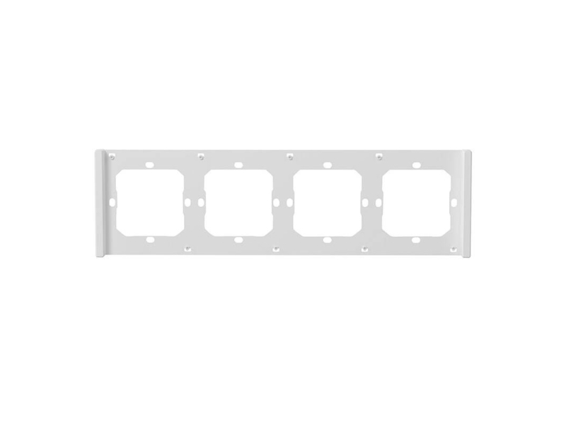 Frame For Switch M5 80 Quadruple 4-Fold Sonoff M5-4C-80-Fw (White)