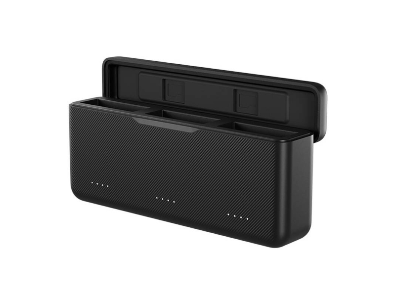 Telesin kameran laturi USB TYPE-C laturi 3x akulle DJI Action 3 / 4:lle TELESIN / S0-BCG-02-TDJ