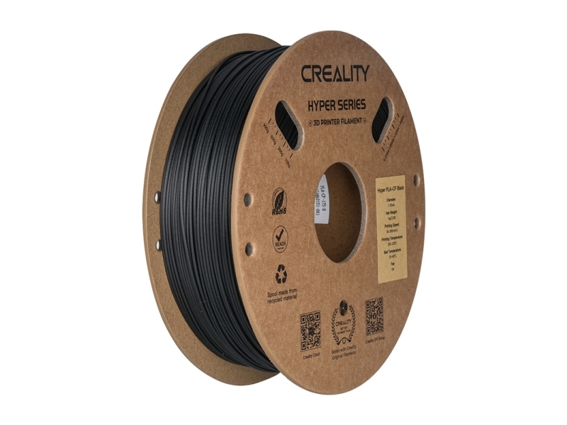 Creality Creality Filament Hyper Pla-Cf, 1Kg, 1,75Mm, Black (3301060015)