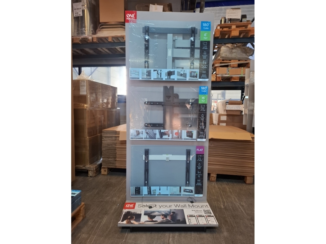 In-Store Wall Mount Display Elon
