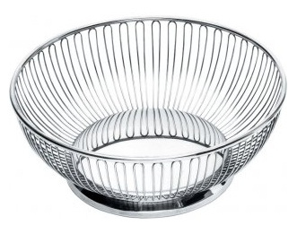 Alessi 826/24, Rund, Rostfritt stål, Spegel, 245 mm | Bordssättning - Par - Plattor | GameStuff