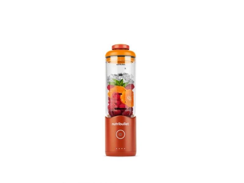 Nutribullet Nbp013or, Portable Blender, 0.59 L, Ice Crushing, Orange