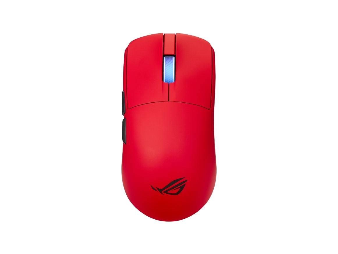 Asus Rog Harp Ii Ace Red, Rechtshänder, Optisch, Rf Wireless + Bluetooth + Usb Typ-A, 42000 Dpi, Rot