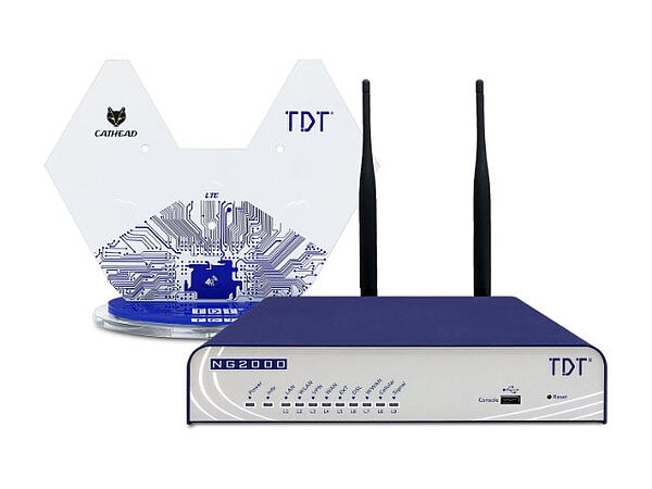 Tdt Dsl-Router Ng2000-Dw 4G Lte Wlan 5X2.5G/Adsl2+/Vdsl2/4G Lte/Wifi5