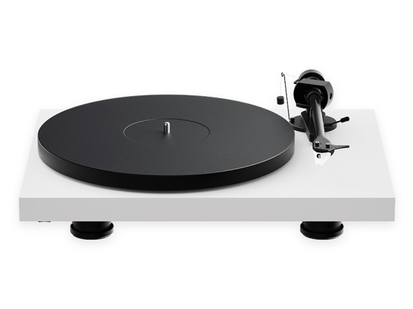 Pro-Ject Debut Evo 2, Belt-Drive Audio Turntable, White, Carbon Fibre, Mdf, Aluminium, 33,45 Rpm, 33,45 Rpm