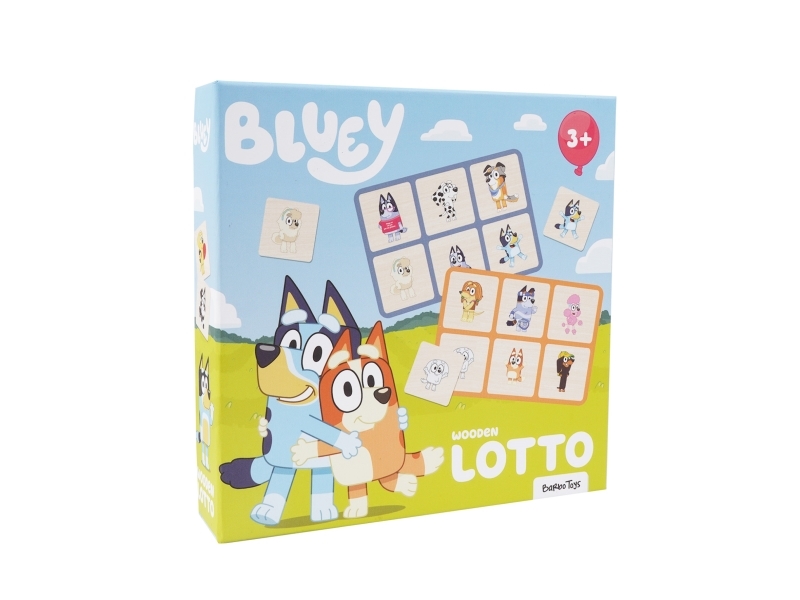 Bluey - Bilderlotto Aus Holz