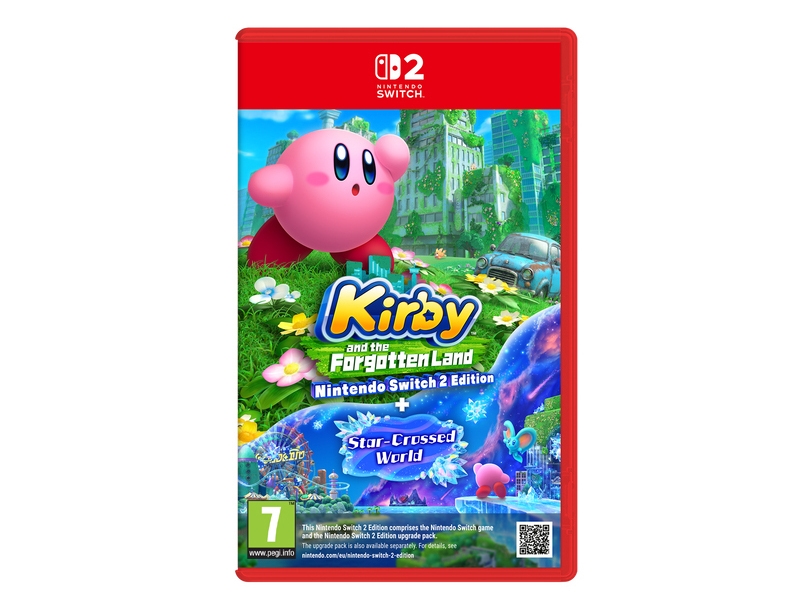 Nintendo Kirby And The Forgotten Land - Switch 2 Edition + Star-Crossed World, Nintendo Switch 2, Physical Media
