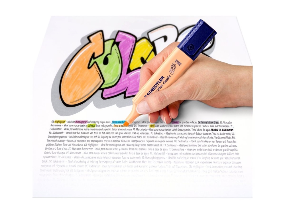 Tekstmarker Staedtler Textsurfer Classic 364 Med 10 Stk. Ass. Farver