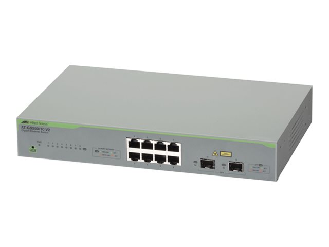 Gigabit Websmart Switch 8X 10/100/1000Tx + 2X Sfp Ports Eu