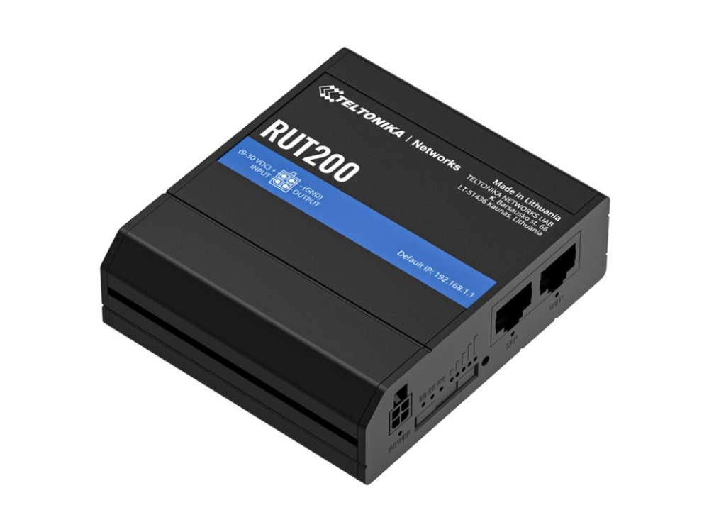 Teltonika Networks Rut200 4G/Lte Wifi Esim Router