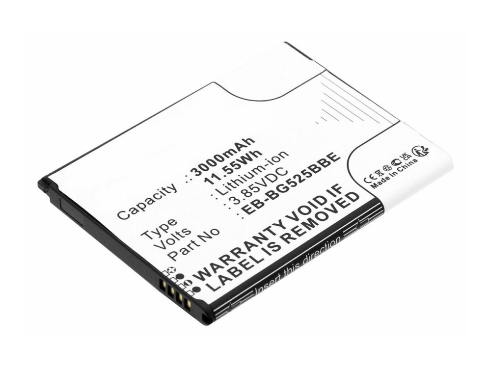 CoreParts - Batteri - 3,85V - Li-Ion - 3000 mAh - 11.55 Wh