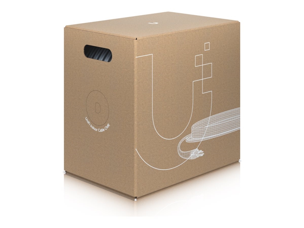 Ubiquiti Unifi - Bulkkabel - 305 M - 7.05 Mm - Utp - Cat 6A - Cmr - Indendørs - Hvid
