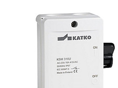 Katko KSM 325U/2XM20 - Säkerhetsbrytare, 3-polig. 25 A, grå/svart, 2xM20 | EL Artiklar - Elcentral - Strömbrytare | GameStuff