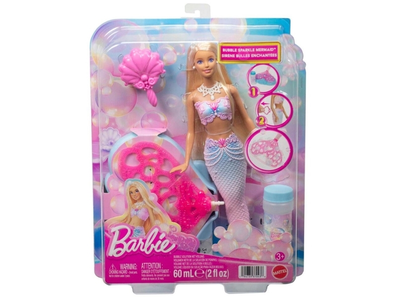 Barbie Bubbletastic Mermaid | Leksaker - Figurer & Dockor - Modedockor | GameStuff