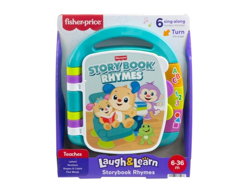 Fisher-Price Laugh & Learn Storybook Rhymes DK | Leksaker - För dom minsta - Lärande | GameStuff