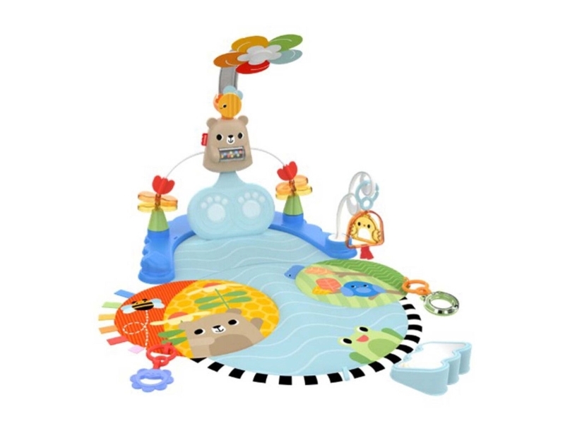 Fisher-price - 3-in-1 Kick & Sway Activity Gym - Aktivitetstæppe