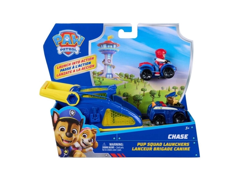 Paw Patrol Pup Squad Launcher - Chase | Leksaker - Bilar och andra fordon - Lekset med fordon | GameStuff