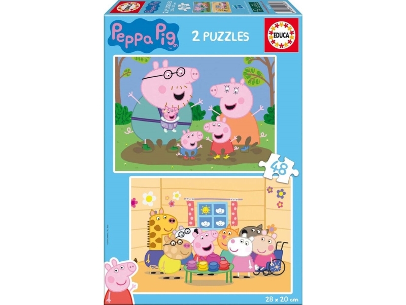 Educa 2X48 Peppa Pig