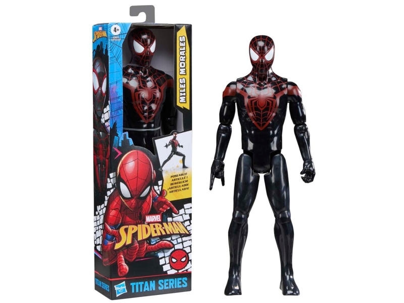 Spider-Man Titan Figur 30 cm V2 - Miles Morales | Leksaker - Figurer & Dockor - Actionfigurer | GameStuff