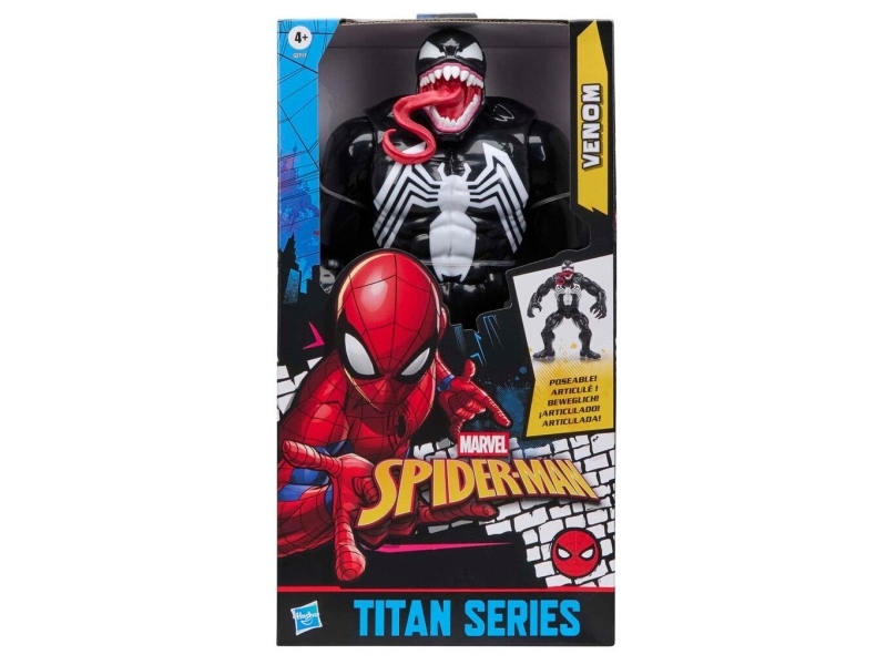 Spider-man - Venom Titan Series Figur V2 - 30 Cm - Hasbro G2717