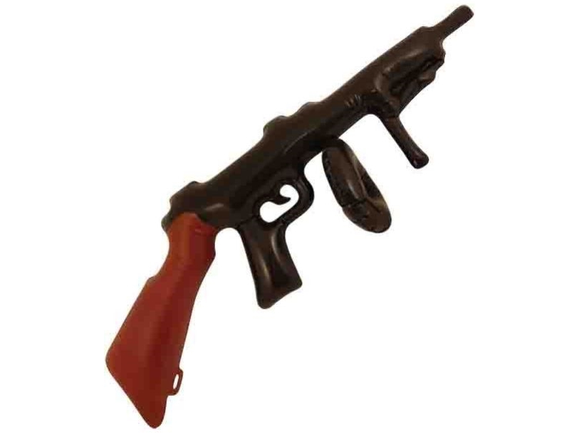 Aufblasbares Maschinengewehr, 80 Cm