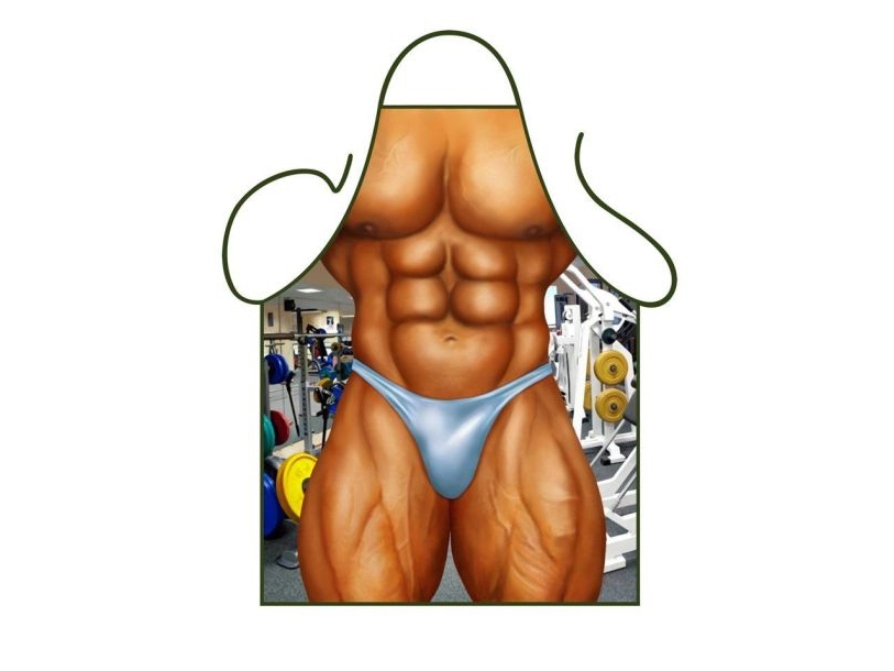 Bodybuilder-Schürze